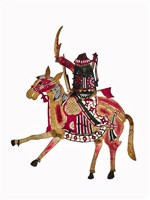 藏品(皮影戲坐騎偶--帥馬)的圖片