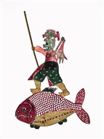 藏品(皮影戲坐騎偶--魚身偶)的圖片