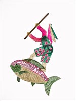 藏品(皮影戲動物偶--魚身偶)的圖片