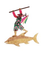 藏品(皮影戲坐騎偶--魚身偶)的圖片