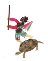 藏品(皮影戲坐騎偶--魚身偶)的圖片