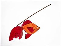 藏品(皮影戲動物偶--魚)的圖片