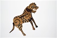 藏品(皮影戲動物偶-虎)的圖片