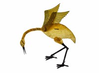 藏品(皮影戲雜動物偶--鶴鳥)的圖片