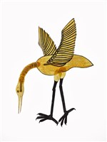 藏品(皮影戲動物偶--鶴鳥)的圖片