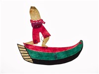 藏品(皮影戲坐騎偶--舢舨)的圖片