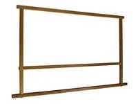 藏品(皮影戲戲臺-影窗支架)的圖片