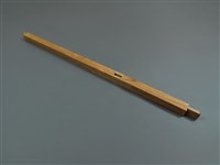 藏品(皮影戲戲臺-影窗支架)的圖片