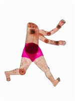 藏品(皮影戲偶-人身偶-泳褲男子)的圖片