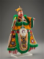 藏品(布袋戲偶-三花笑)的圖片