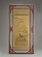 藏品(繡畫蘆雁圖)的圖片