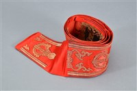藏品(紅地金剛杵紋織金錦)的圖片