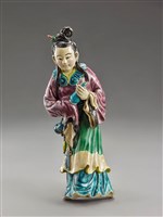 藏品(交趾陶仙姑塑像)的圖片