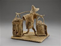 藏品(趕集-挑擔)的圖片