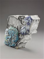 藏品(人間長見畫(牛'龍))的圖片