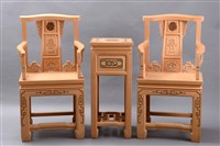 藏品(福祿壽喜漢式太師椅)的圖片