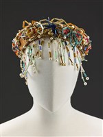 藏品(竹馬陣旦角珠花頭飾)的圖片