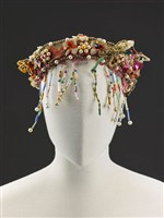 藏品(竹馬陣旦角珠花頭飾)的圖片