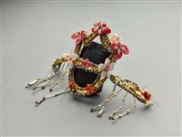 藏品(竹馬陣旦角後頭飾)的圖片