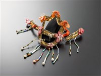 藏品(竹馬陣旦角後頭飾)的圖片