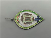 藏品(竹馬陣圓頂烏帽(狗)-帽翅右)的圖片