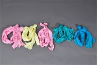 藏品(竹馬陣頭飾帶)的圖片