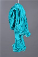 藏品(竹馬陣頭飾帶(湖青))的圖片