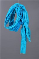 藏品(竹馬陣頭飾帶(藍))的圖片