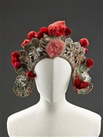 藏品(竹馬陣頭生角頭盔)的圖片