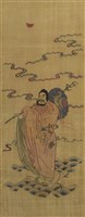 藏品(緙絲達摩一葦渡江圖)的圖片
