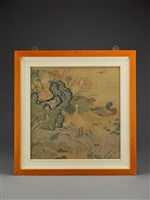 藏品(緙絲蓮塘乳鴨圖)的圖片