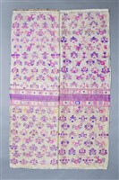 藏品(對鳳瓶花紋織錦被面)的圖片