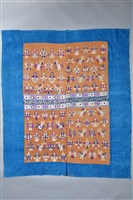 藏品(對鳳瓶花紋織錦被面)的圖片