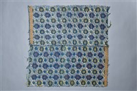 藏品(田字紋菱格織錦包被)的圖片