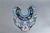 藏品(彩繡魚躍龍門紋雲肩)的圖片