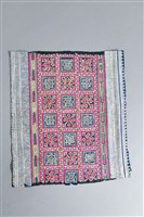 藏品(幾何紋蠟染繡片)的圖片