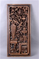 藏品(博古花瓶窗櫺)的圖片