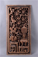 藏品(博古花瓶窗櫺(象))的圖片