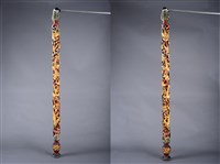 藏品(神龕百鳥朝鳳柱)的圖片