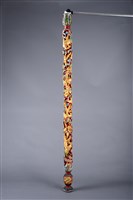 藏品(神龕百鳥朝鳳柱(左))的圖片