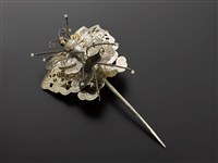 藏品(銀泡頭面-大頂花)的圖片