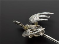 藏品(銀泡頭面-鳳鳥步搖)的圖片