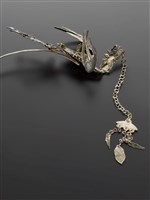 藏品(銀泡頭面-鳳鳥步搖)的圖片