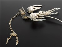 藏品(銀泡頭面-鳳鳥步搖)的圖片