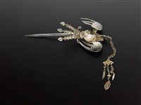 藏品(銀泡頭面-鳳鳥步搖)的圖片