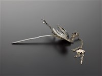 藏品(銀泡頭面-鳳鳥步搖)的圖片