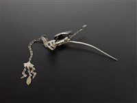 藏品(銀泡頭面-鳳鳥步搖)的圖片