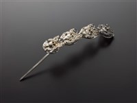 藏品(銀泡頭面-蝶紋條子)的圖片