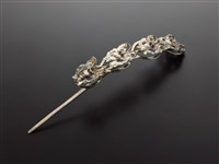 藏品(銀泡頭面-蝶紋條子)的圖片