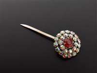 藏品(紅水鑽頭面-雙圈圓形小丁)的圖片